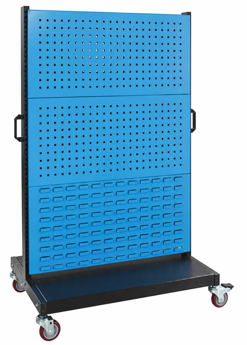 Perforated and louvered panels — Picking bin racks